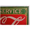Image 3 : Coca Cola Fountain Service Large Porcelain Sign