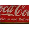 Image 8 : Coca Cola Fountain Service Large Porcelain Sign