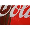 Image 2 : Coca-Cola Large Porcelain Button Sign 36"