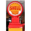 Image 2 : Antique Shell Clock Face Gas Pump