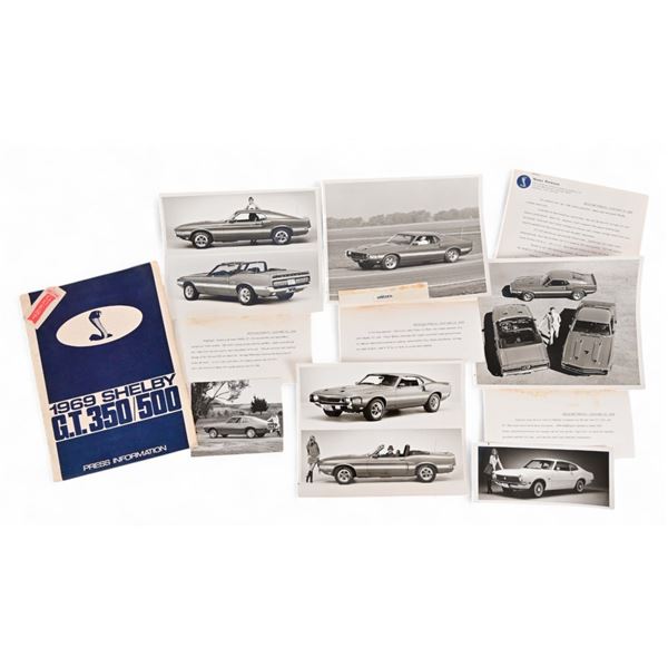 1969 Shelby GT350/500 Press Release Packet