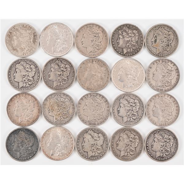 Collection of (20) Morgan Silver Dollars