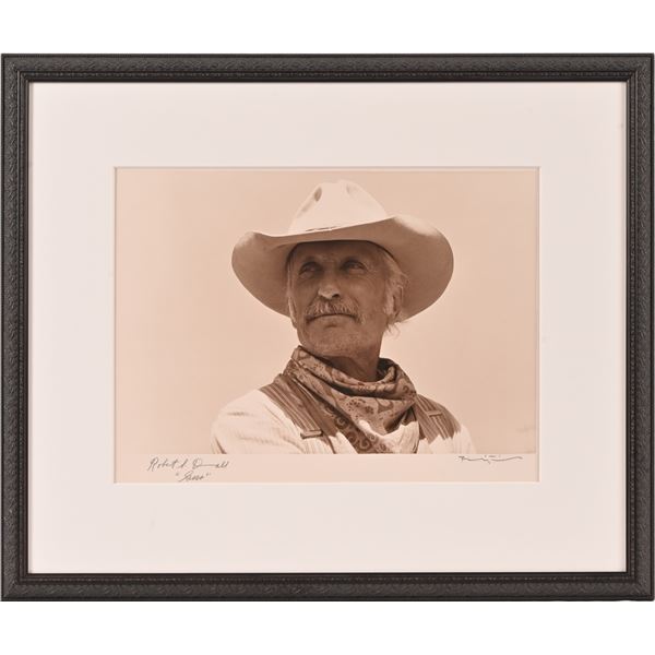 Lonesome Dove Double Signed Photo by Bill Wittliff