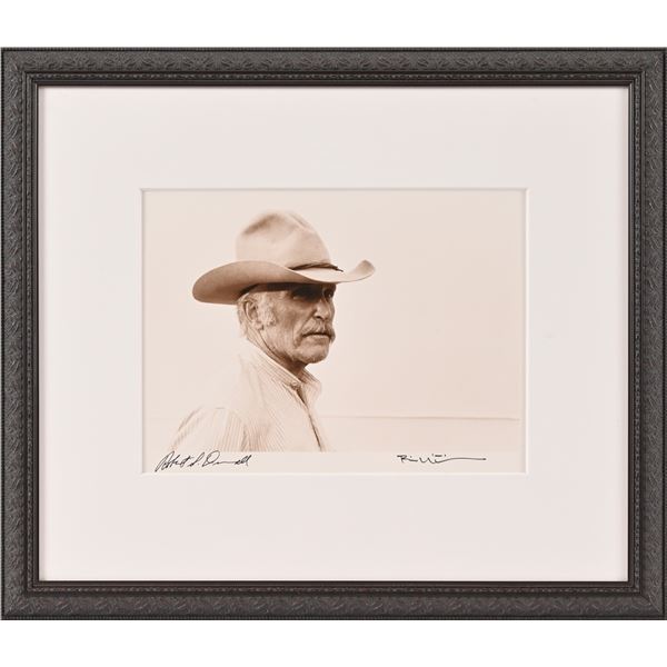 Lonesome Dove Double Signed Photo by Bill Wittliff