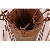 Image 6 : Collection of Branding Irons in Wooden Barrel