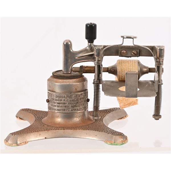 "The Square Dealer" Antique Mechanical Card Dealer