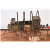 Image 5 : Wooden Chuck Wagon Scale Model Display
