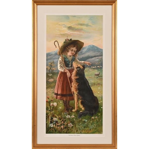 1895 Arbuckles Coffee Advertising Poster