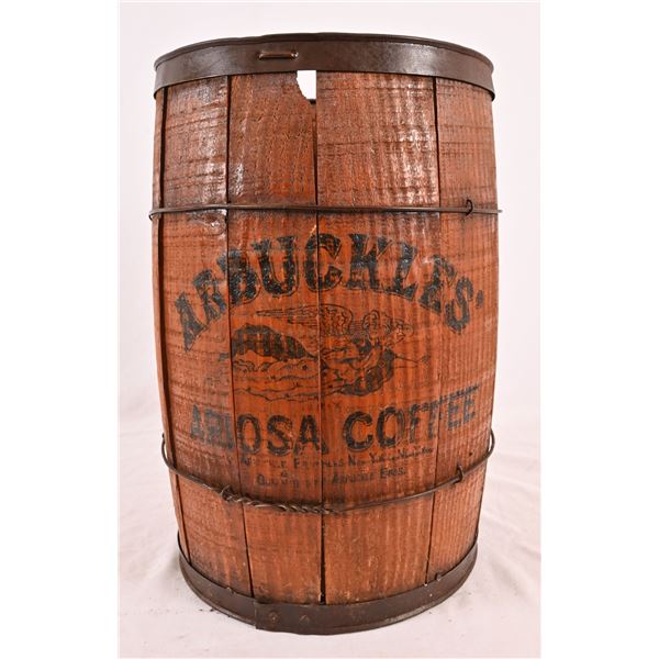 Arbuckles Coffee Barrel
