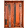 Image 7 : Shumate Razors and Strops Wall Display with Strops