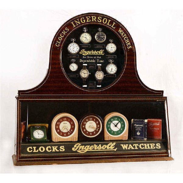 Ingersoll Watch Jewelry Store Display Cabinet