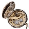 Image 6 : Remontoir Cylindre Pocket Watch with Watch Chain