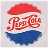 Image 1 : Pepsi Cola Bottle Cap Advertising Sign