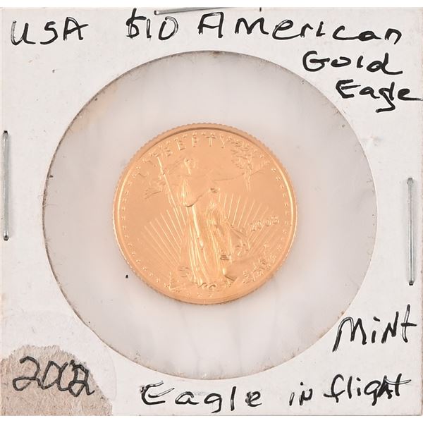 2002 Quarter-Ounce $10 Gold Eagle