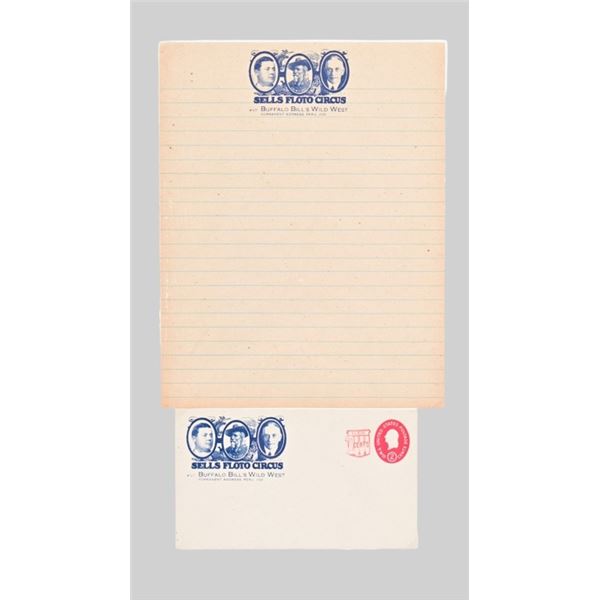 Buffalo Bill, Sells Floto Circus Letterhead
