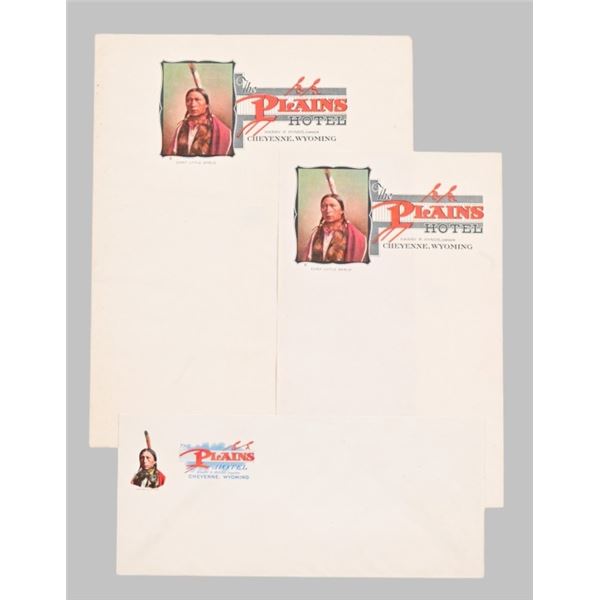 Historic Plains Hotel Letterhead And Stationary