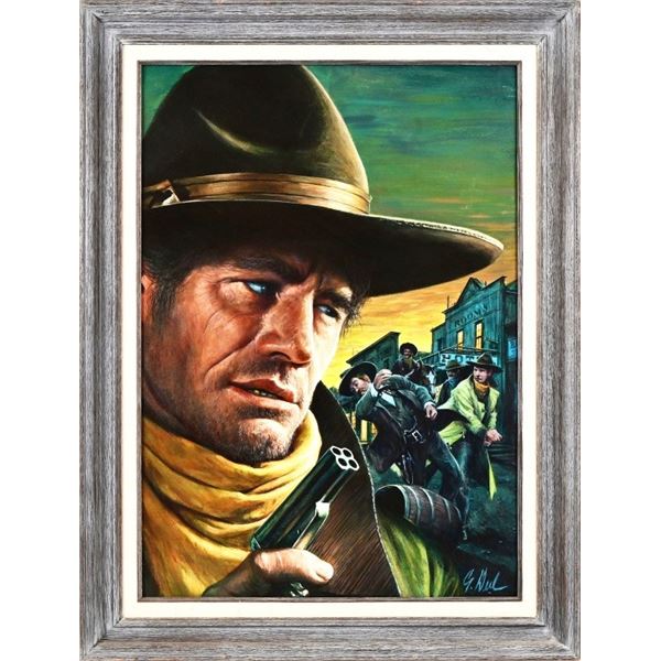 "The Silver Desert" Guy Deel Original Illustration