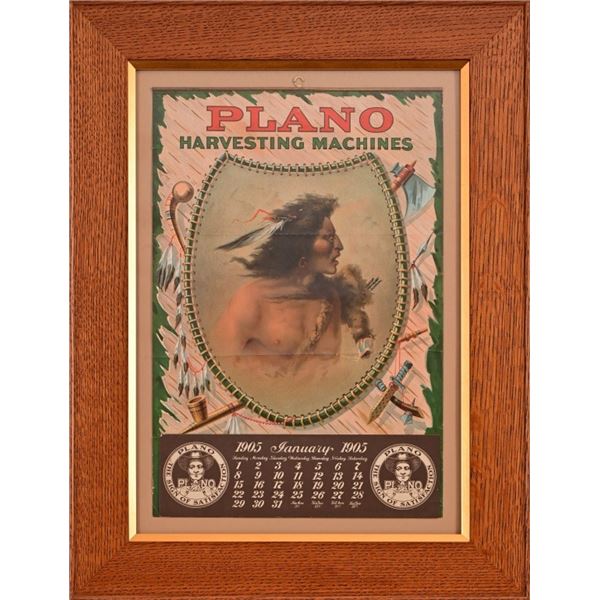 Plano Harvesting Machines 1905 Calendar