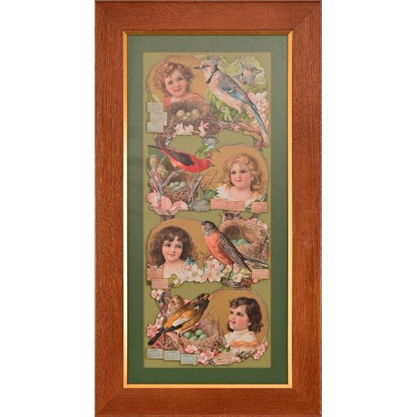 Christian Herald 1905 Cardboard Yardlong Calendar