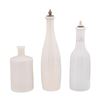 Image 5 : Three Assorted Milk Glass Barber Bottles