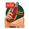 Image 1 : Coca-Cola Advertising Cardboard Store Display Sign