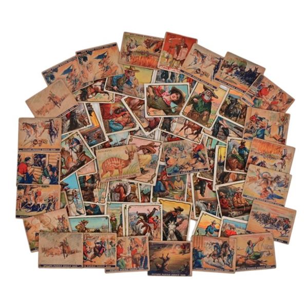 Large Collection Vintage Cigarette Cards
