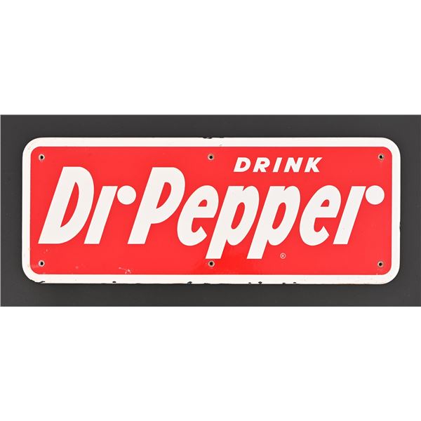 Dr. Pepper Porcelain Advertising Sign