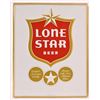 Image 1 : Lone Star Beer Tin Sign