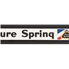 Image 3 : Pure Spring Porcelain Door Push Sign
