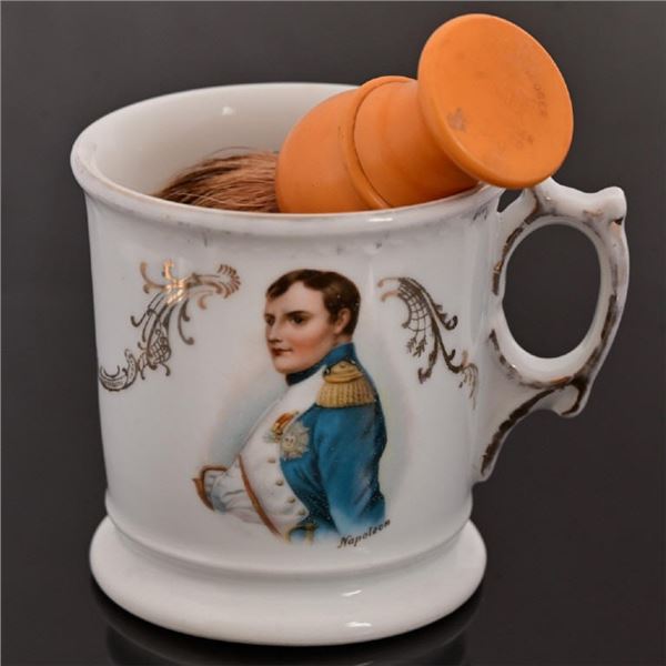 Napoleon Bavaria Shaving Mug With Brush