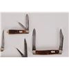 Image 3 : Collection of (4) Stag Handle Jack Knives