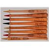 Image 1 : Eight Vintage Louisville Slugger Novelty Pencils