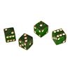 Image 4 : Two Pair of Large 1-1/2" Translucent Green Dice