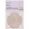 Image 1 : 1879 Morgan Silver Dollar NGC MS64
