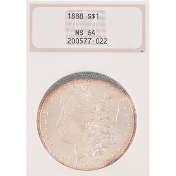 1888 Morgan Silver Dollar NGC MS64