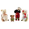 Image 1 : Four Mechanical Fuzzy Toy Bears & Rabbit