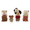 Image 2 : Four Mechanical Fuzzy Toy Bears & Rabbit