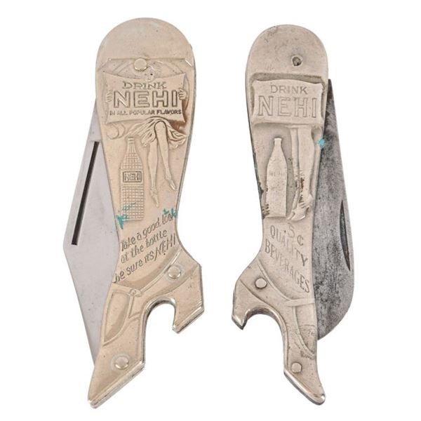 Nehi Advertising Pocket Knives