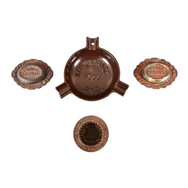 Advertising Ashtray/ Muffin Mold and Tip Trays