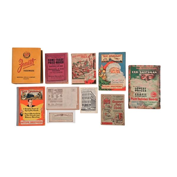 Collection of Vintage Mail Order Catalogs