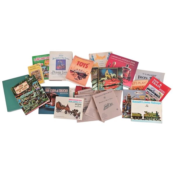 Collection of Toy and Lunch Box Reference Books