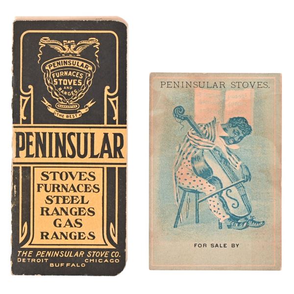 (2) Peninsular Stove Co. Advertisements
