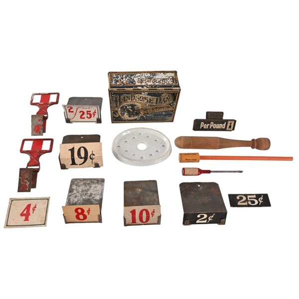 Lot of Country Store Advertising Pieces