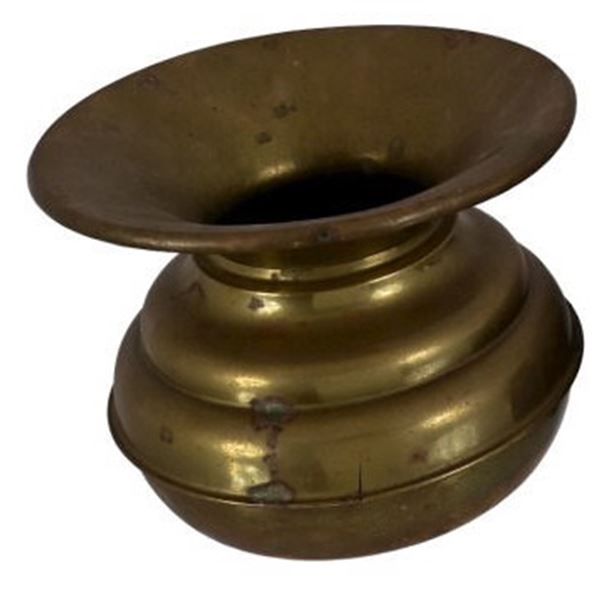 Antique Brass Spittoon
