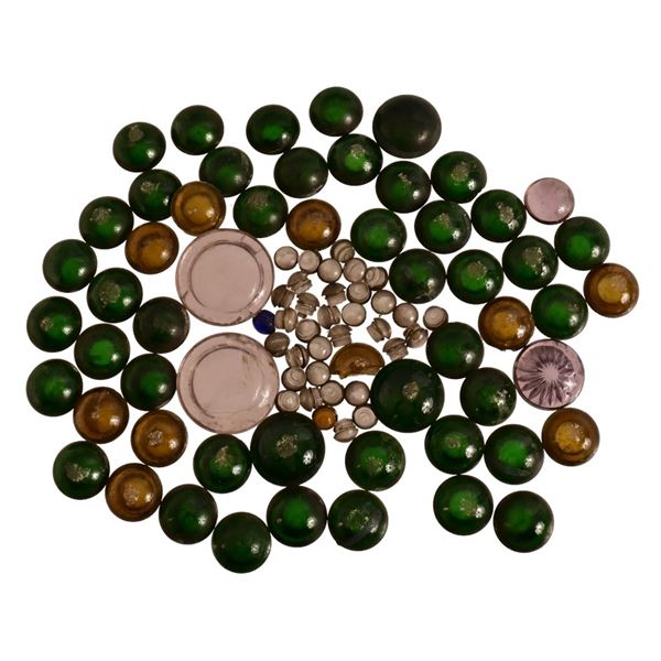 Collection of Glass Jewels for Can Signs