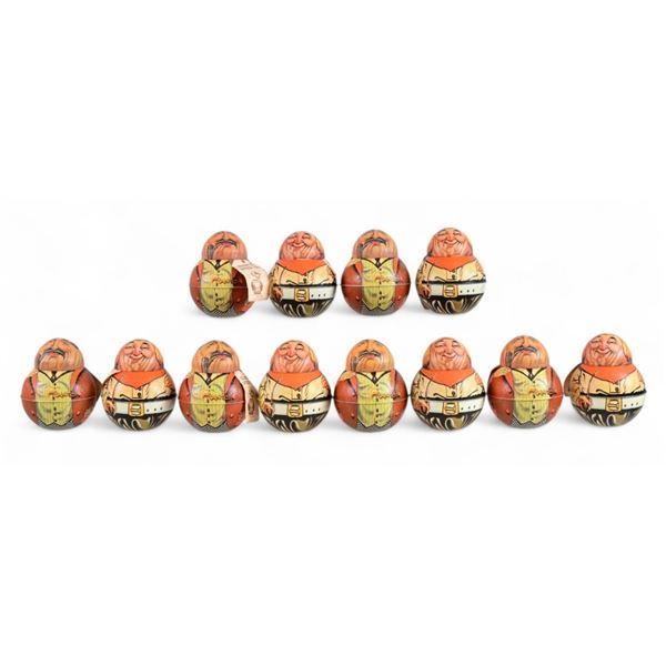 Collection Twelve 1979 Roly Poly Tobacco Tins