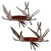 Image 1 : 2 Stellar Brand Bone Handle Multi Tool Camp Knives