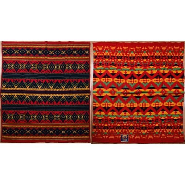 (2) Vintage Esmond Indian Blankets