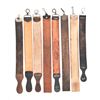 Image 2 : Collection of 8 Leather Barber Strops
