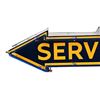 Image 3 : Double Sided Neon Service Arrow Sign